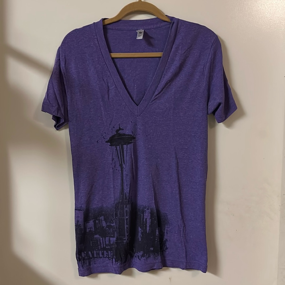 Seattle skyline t shirt